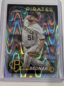 2024 Topps Chrome - RayWave Refractor #60 David Bednar Pirates - Bild 1 von 2