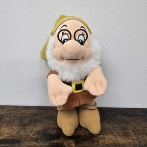 Disney Store "DOC" Dwarf Rigid Standing Plush Snow White 9" Glasses - Picture 1 of 5