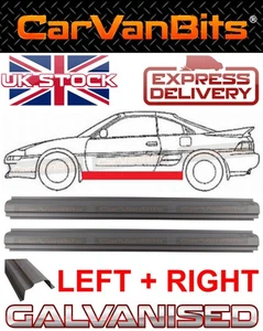 FOR TOYOTA MR2 89-00 SW20 SW21 SW22 SILL REPAIR BODY RUST OUTER PANEL PAIR - Picture 1 of 5