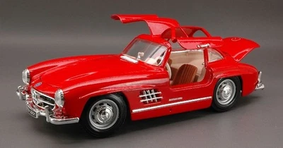 BBURAGO BU22023R MERCEDES 300 SL 1954 RED 1:24 Modellino - Immagine 1 di 2