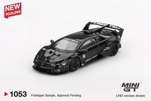 1/64 LAMBORGHINI LB-SILHOUETTE WORKS MURCIELAGO GT EVO BLACK (LHD) MGT01053-L - Picture 1 of 1