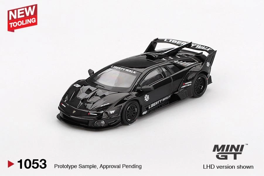 1/64 LAMBORGHINI LB-SILHOUETTE WORKS MURCIELAGO GT EVO BLACK (LHD) MGT01053-L - Image 1 of 1