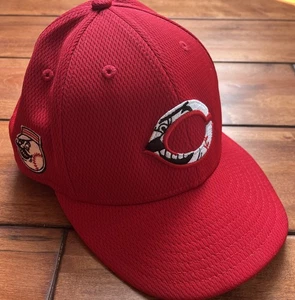 Gorra ajustada Cincinnati Reds New Era 59Fifty talla 7 1/4 gorra oficial sobre el campo ☼ - Imagen 1 de 9