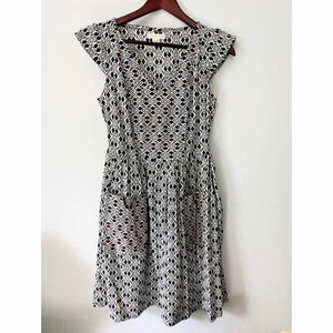 Mata Traders Made In India 100% Cotton Embroidered Geometric Patterned Dress - Picture 1 of 10