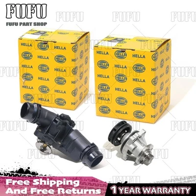Thermostat & water pump for BMW E38 E39 E46 E53 E61 E65 E60 E66 E83 E85 Z3 - Image 1 of 4
