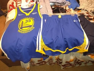Authentic Golden State Warriors Jersey And Shorts - Picture 1 of 8