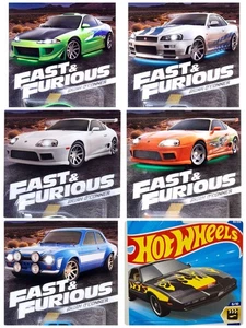 Hot Wheels Fast and Furious Brian Set Plus Knight Rider K.I.T.T Collectible Set - Picture 1 of 9