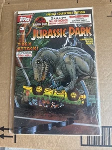 JURASSIC PARK #3 Topps Comics 1993 Polybagged W/Cards VF/NM Sealed - Picture 1 of 2
