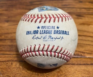 Hunter Brown Astros Game Used STRIKE OUT Baseball 27.05.2025 vs A's K #455 - Bild 1 von 5