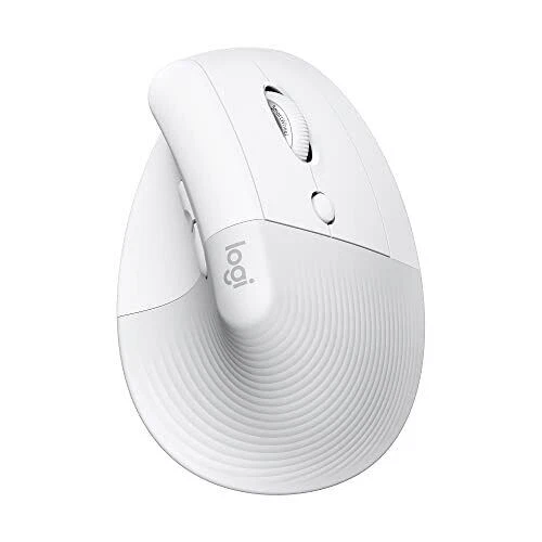 Logitech Lift Vertical Ergonomic-Mouse, Wireless, Bluetooth or Logi Bolt USB - Image 1 of 1