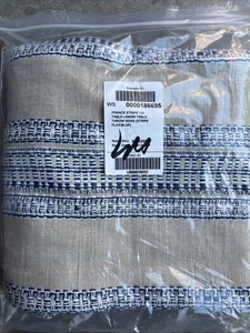 Williams Sonoma France Striped Yarn-Dyed 50x50" Table Throw - SAMPLE - New - Picture 1 of 5