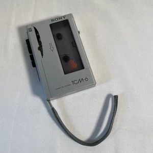 Vintage Sony  TCM-6 Cassette Player Corder Defekt für Bastler - Bild 1 von 10