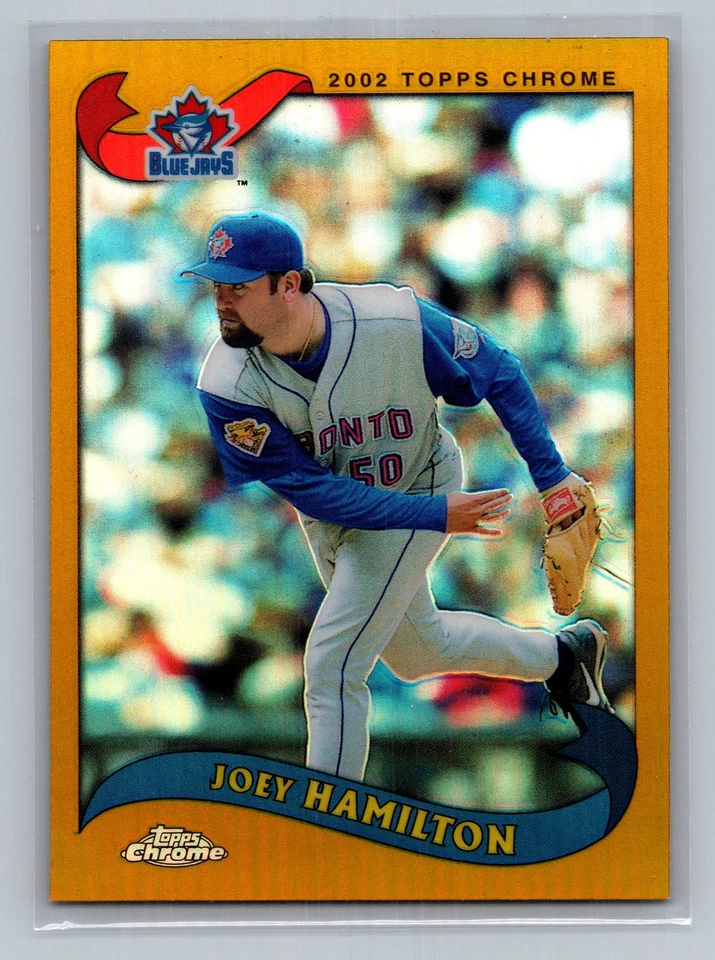 Topps 2002 refractor cromado #259 Joey Hamilton Toronto Blue Jays Foto 1 de 2