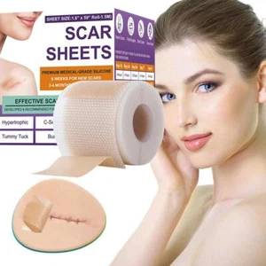 Premium Silicon Scar Patches D1Y8 - Picture 1 of 11