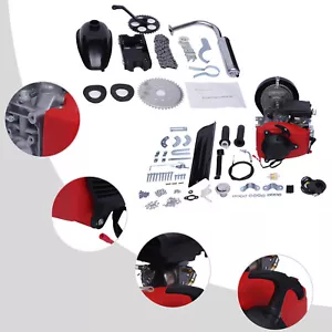 4-Stroke 49CC Gas Powered Engine Conversion Kit For Bicycle Scooter Belt Bike US - Picture 1 of 21