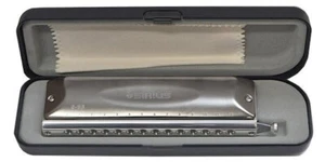 Suzuki Sirius S-56S Chromatic Harmonica 14 Holes 56 Sound w/Plastic Case New - Picture 1 of 4