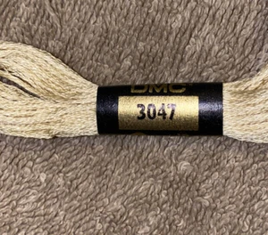 Vintage Mouline Special DMC 25 Embroidery Floss #3047 Made in France - Picture 1 of 6