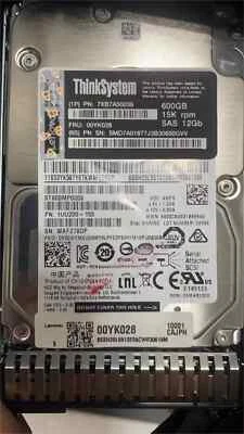 Lenovo 00YK028 7XB7A00039 600GB 2.5 15K 12GB/s SAS Internal Hard Drive - Image 1 of 2