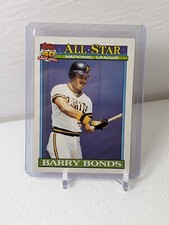 Barry Bonds 1991 Topps All-Star - Vintage Baseball Classic