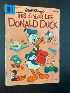 FOUR COLOR COMICS #1109 (Dell 1960) -- Donald Duck -- Silver Age -- GD/VG - Picture 1 of 2