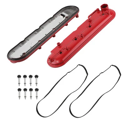 Engine Valve Cover Set For Chevy Silverado GMC Sierra 4.8L 5.3L 6.0L1999-2008 - Image 1 of 4