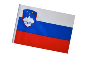 Bandera Pequeña Eslovenia - Ideal para Artes y Oficios - 23cm x 15cm - Imagen 1 de 3