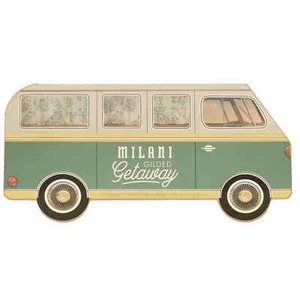 MILANI GOLDED GETAWAY PALETA DE SOMBRAS DE OJOS AUTOBÚS 12 COLORES NUEVO - Imagen 1 de 2