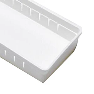 Desk Storage Box Transparent PP Versatile Compartmented Plastic Organizer For - Picture 1 of 12