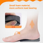  2 Pairs Invisible Insole Heel Increase Insoles Inserts Gel Pads Elevator