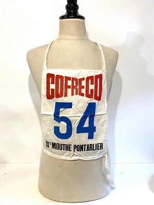 Ancien dossard Chasuble Ski du Marathon Cofreco Mouthe Pontarlier - Photo 1/2