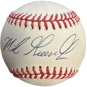 Mike Greenwell Autographed Official American League Baseball Red Sox - Picture 1 of 3