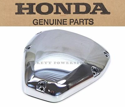 Air Cleaner Box Cover Chrome VTX1300 VTX1800 All Models OEM Honda #N152 - Image 1 of 3