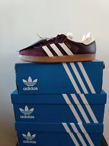 Adidas Samba OG Maroon Gold Metallic 100% Authentic 36 2/3 EU (36,5 EU) - Bild 1 von 5