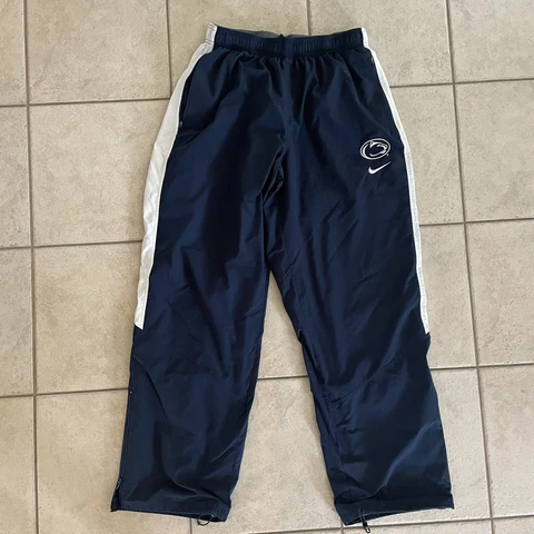 Penn State PSU Nittany Lions NIKE Storm-FIT Blue Athletic Wind Pants Men’s XL Cover
