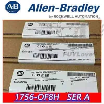 NEW PLC AB 1756-OF8H SER A ControlLogix HART Analog Output Module 1756OF8H - Image 1 of 4