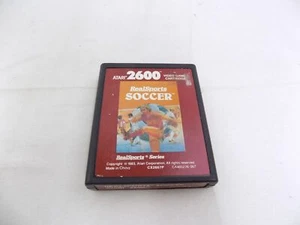 Atari 2600 Realsports Soccer Game Cartridge /2 - Picture 1 of 1