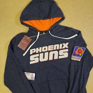 Mitchell & Ness Phoenix Suns Hoodie Pullover Sweatshirt Men Size Medium Grey NBA