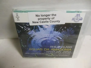 Philip Glass Aguas Da Amazonia CD Jarvi Ex Library Leipzig Symphony Absolute Ens - Bild 1 von 3