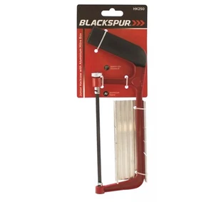 JUNIOR SAW HACKSAW & ALUMINIUM MITRE BOX BLOCK WITH 6" ANGLE CORNER HK250 - Picture 1 of 3