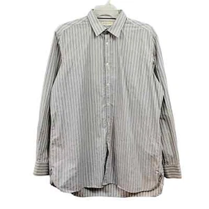 Burberry Long Sleeve Dress Shirts - Men's 44 - Picture 1 of 8