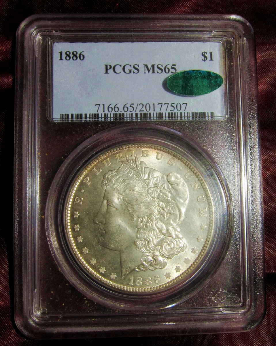 1886 Year Grade MS 65 Morgan Dollars (1878-1921) for sale | eBay