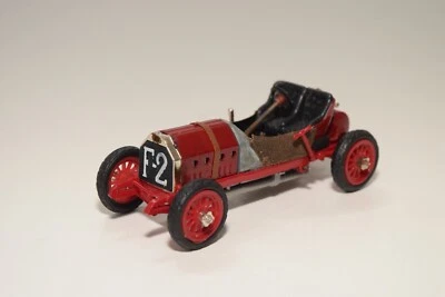 A72 1:43 DUGU 14 FIAT F2 F 2 1907 MARRONE CON NERO QUASI COME NUOVO - Immagine 1 di 4