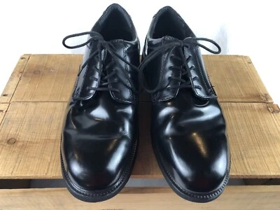 Zapatos de vestir Thorogood 834-604, talla 12M, de cuero negro. Ver fotos y descripción Foto 1 de 4