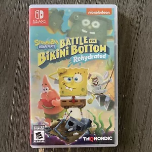 Spongebob Squarepants: Battle for Bikini Bottom - Rehydrated - Nintendo Switch - Picture 1 of 4