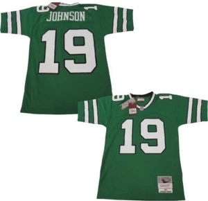 1996 Keyshawn Johnson #19 NY Jets Mens Size S Mitchell & Ness Legacy Jersey $150 - Picture 1 of 8
