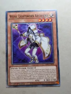 Weiss, Lightsworn Archfiend LEDE-EN024 Common - Picture 1 of 1