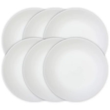 Corelle Winter Frost White 10.25" Dinner Plate, Set of 6