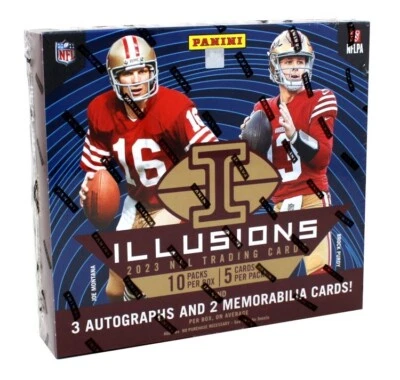 2023 PANINI ILLUSIONS FOOTBALL HOBBY BOX BLOWOUT CARDS