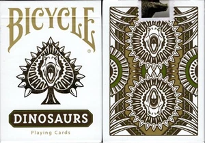 Limited Edition Dinosaurs Bicycle Playing Cards Poker Size Deck - Picture 1 of 11
