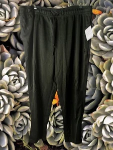 Reebok Interlock Pant Tapered Slim 3XL Rosin Heather Green Zip Ankle - Picture 1 of 9
